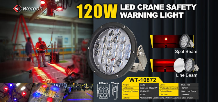 Crane safety warning light KIT - FOREWARNER